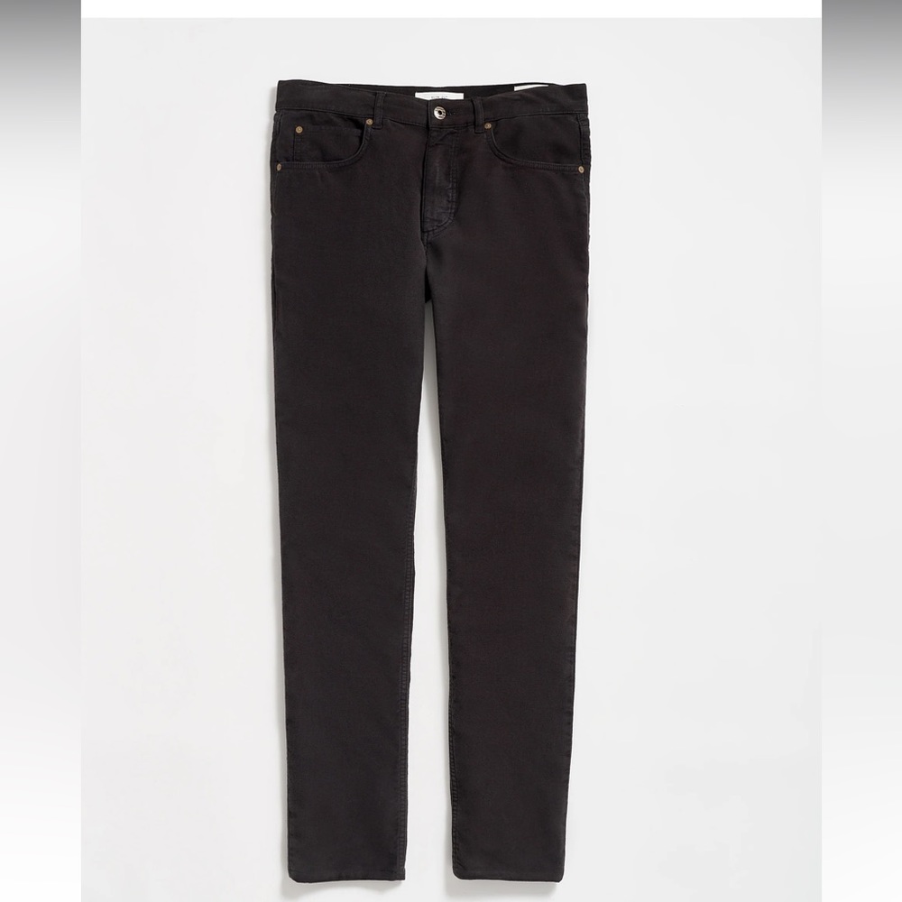 Billy Reid Moleskin Jean in Black Walnut